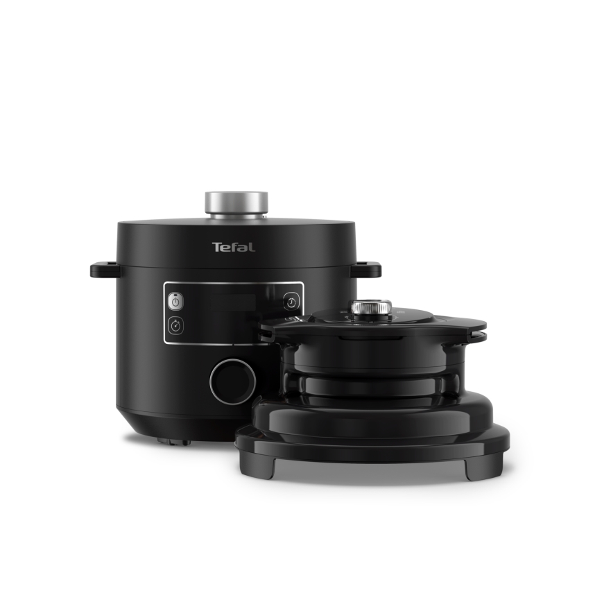 Tefal - Multifunktionel elektrisk trykkoger 7,6 l 1200W/230V sort