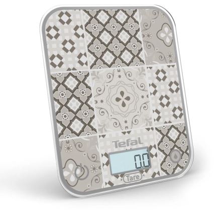 Tefal - Køkkenvægt OPTISS 2xAAA beige