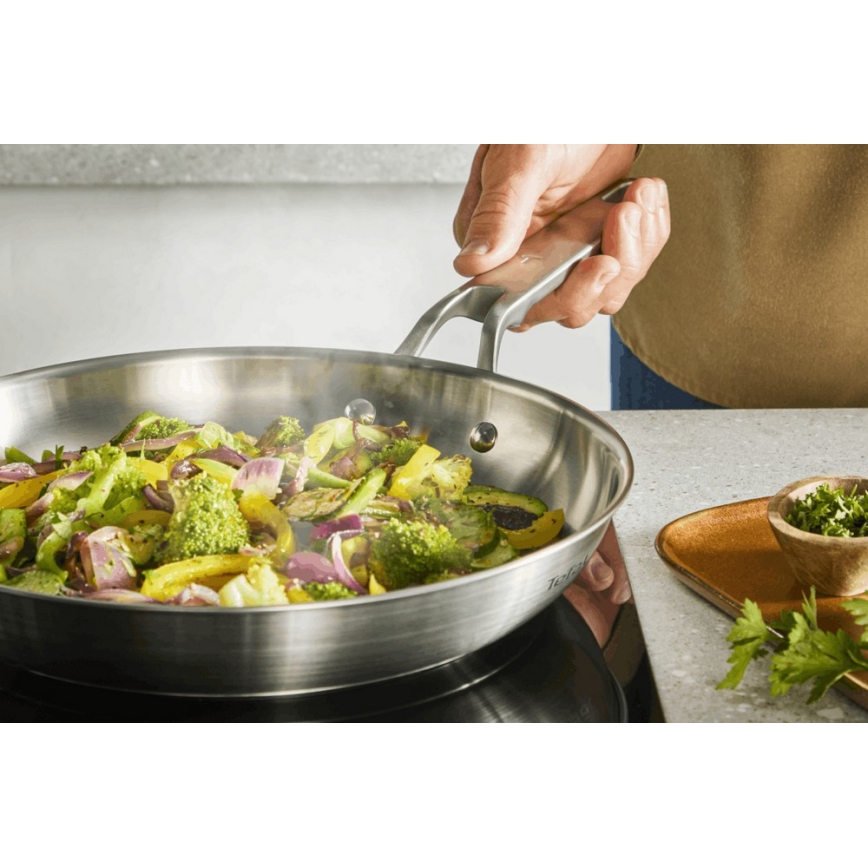 Tefal - Pande EXTREME 28 cm rustfrit stål