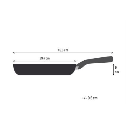 Tefal - Pande EXTREME 28 cm rustfrit stål