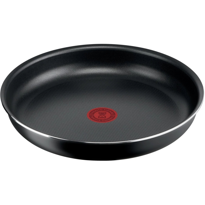 Tefal - Pandesæt 3 stk. INGENIO EASY COOK & CLEAN BLACK