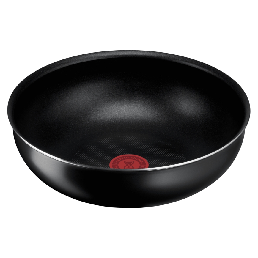 Tefal - Pandesæt 3 stk. INGENIO EASY COOK & CLEAN BLACK