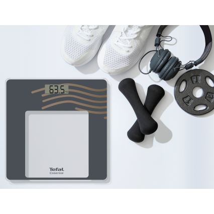 Tefal - Personvægt Essential DUNES COLLECTION 1xAAA