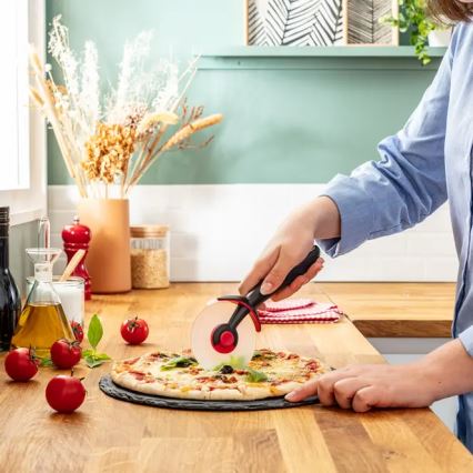 Tefal - Pizzaskærer INGENIO rustfri/sort