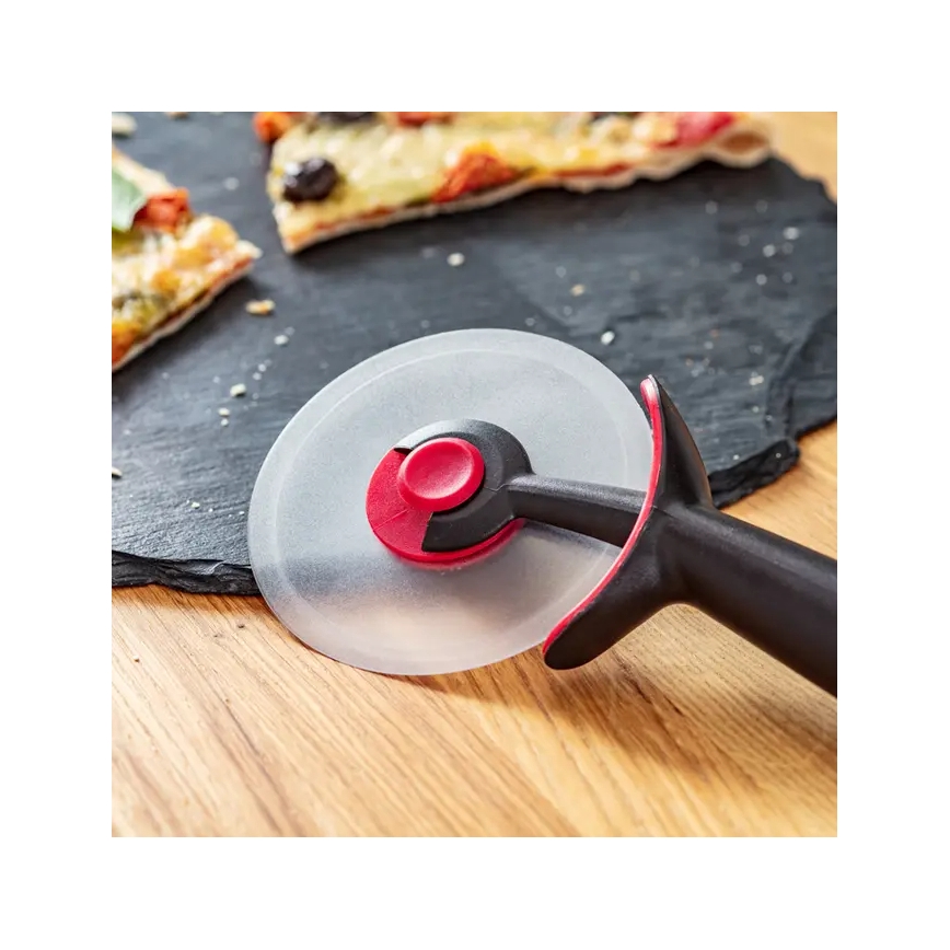 Tefal - Pizzaskærer INGENIO rustfri/sort