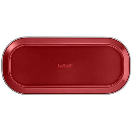 Tefal - Sammenklappelig bageform oval DELIBAKE 30x11 cm rød