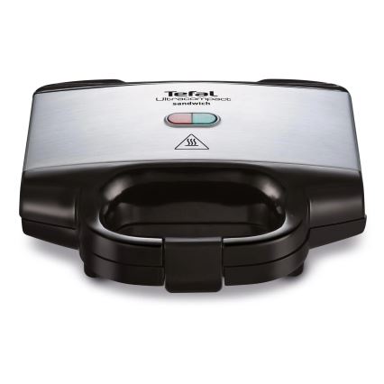 Tefal - Sandwichmaskine ULTRACOMPACT 700W/230V sort/krom