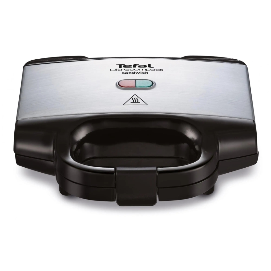 Tefal - Sandwichmaskine ULTRACOMPACT 700W/230V sort/krom