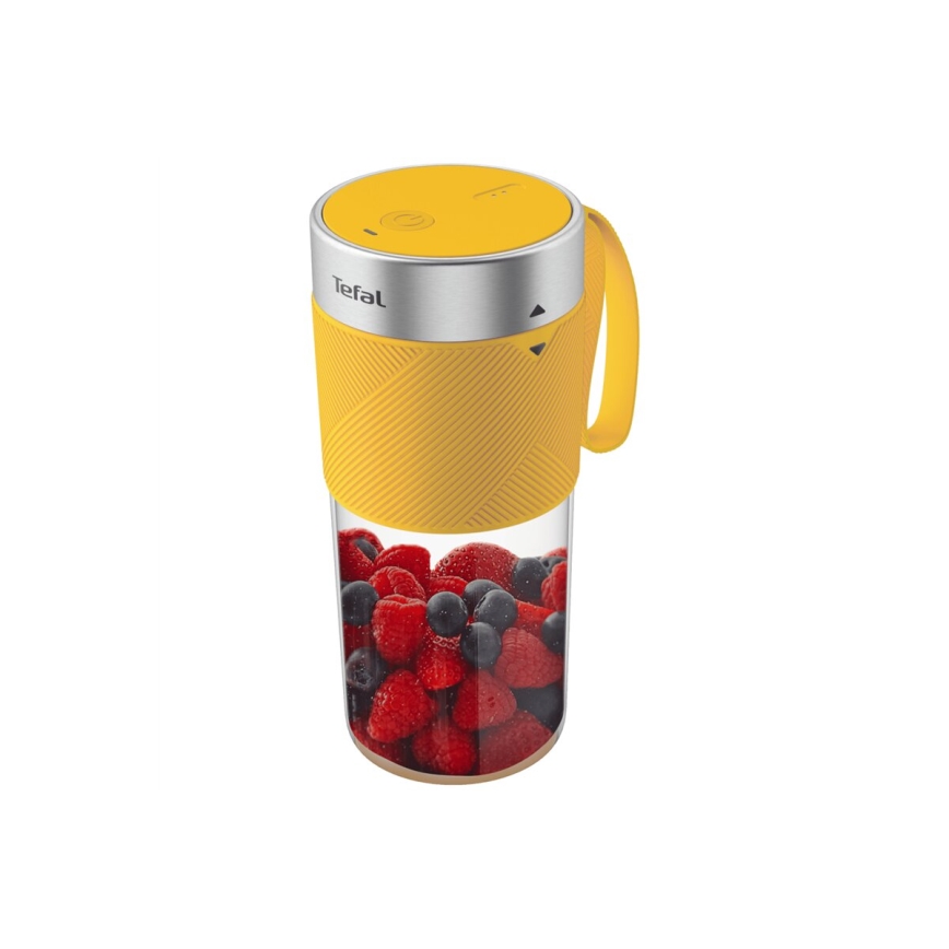 Tefal - Smoothieblender BLENDFORCE 50W/5V 1200 mAh gul