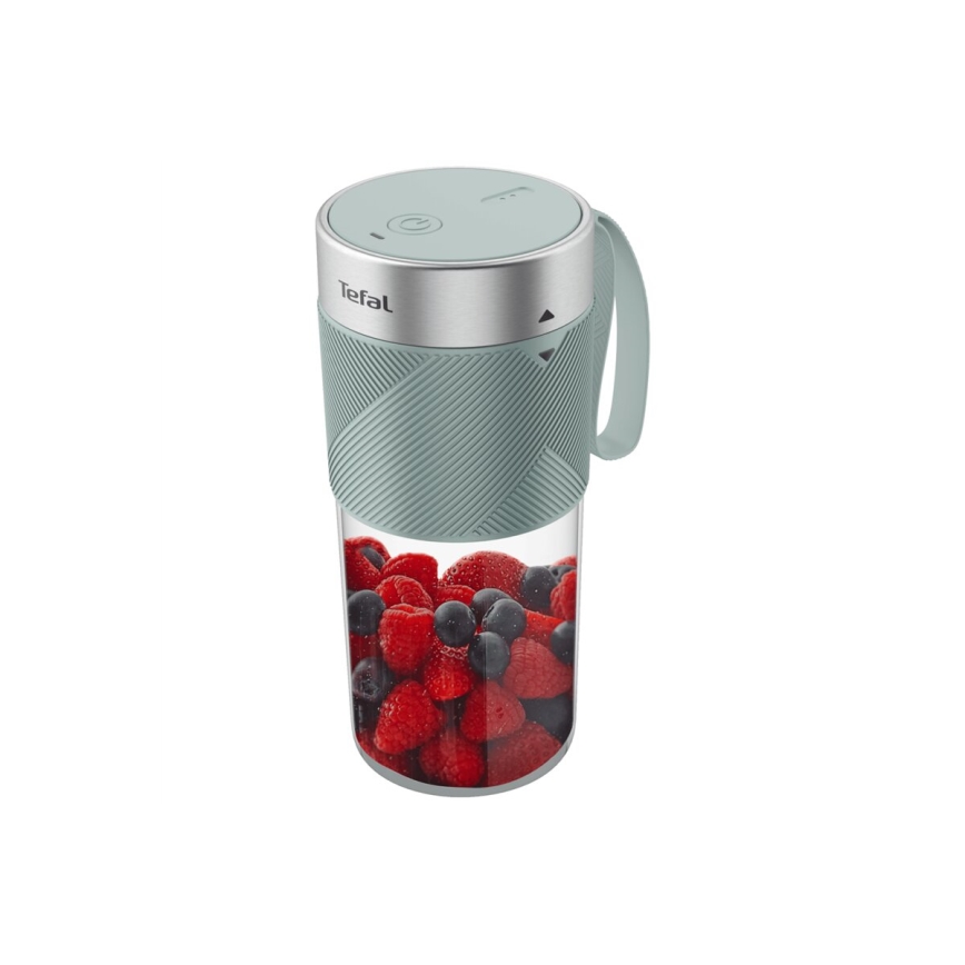 Tefal - Smoothieblender BLENDFORCE 50W/5V 1200 mAh mintgrøn
