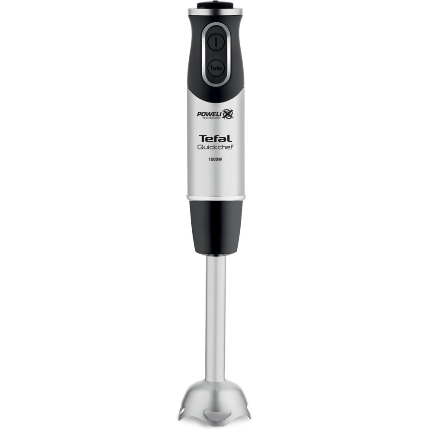 Tefal - Stavblender QUICKCHEF 02.01.2001 1000W/230V mat krom/sort