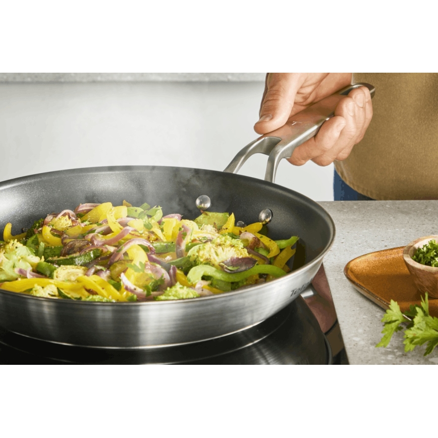 Tefal - Stegepande EXTREME 28 cm rustfrit stål