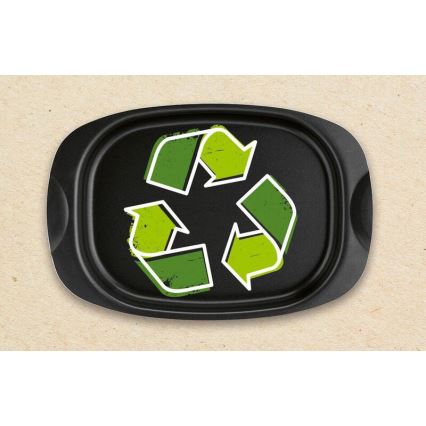 Tefal - Stegepande LA RECYCLE 24x36 cm sort