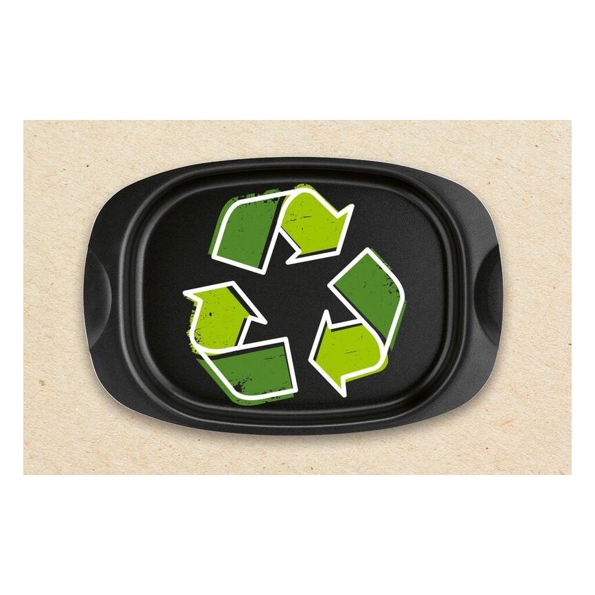 Tefal - Stegepande LA RECYCLE 24x36 cm sort