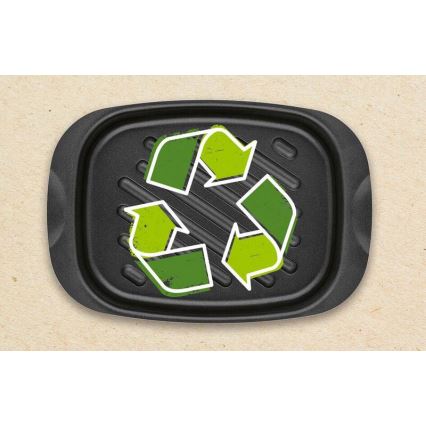 Tefal - Stegepande LA RECYCLE 27x39 cm sort