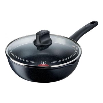 Tefal - Stegepande med låg BLACK STONE 26 cm