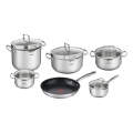 Tefal - Sæt med 11 dele køkkengrej DUETTO+