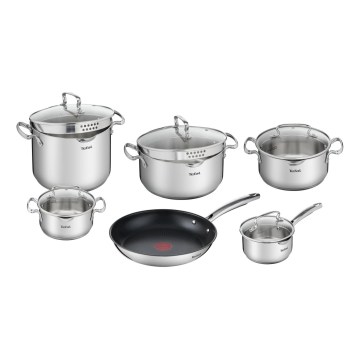 Tefal - Sæt med 11 dele køkkengrej DUETTO+