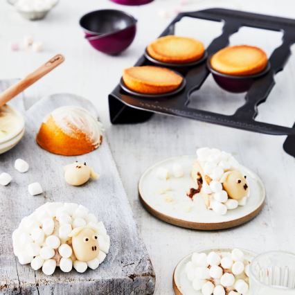 Tefal - Sæt med 13 stk. bageforme CREABAKE