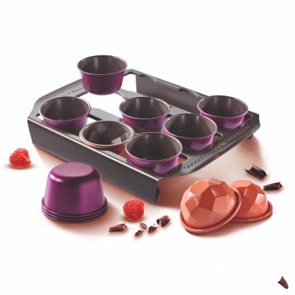 Tefal - Sæt med 13 stk. bageforme CREABAKE