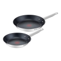 Tefal - Sæt med 2 pander COOK EAT 24/28 cm