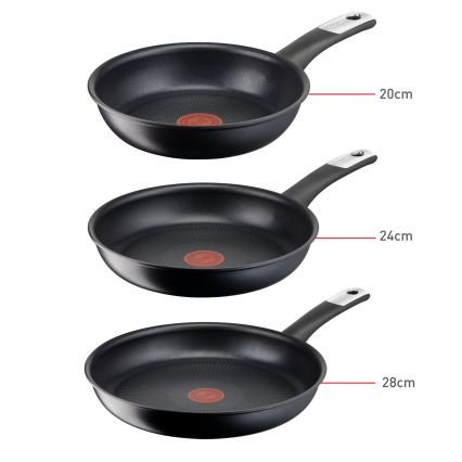 Tefal - Sæt med 3 pander PERFECT TOUCH