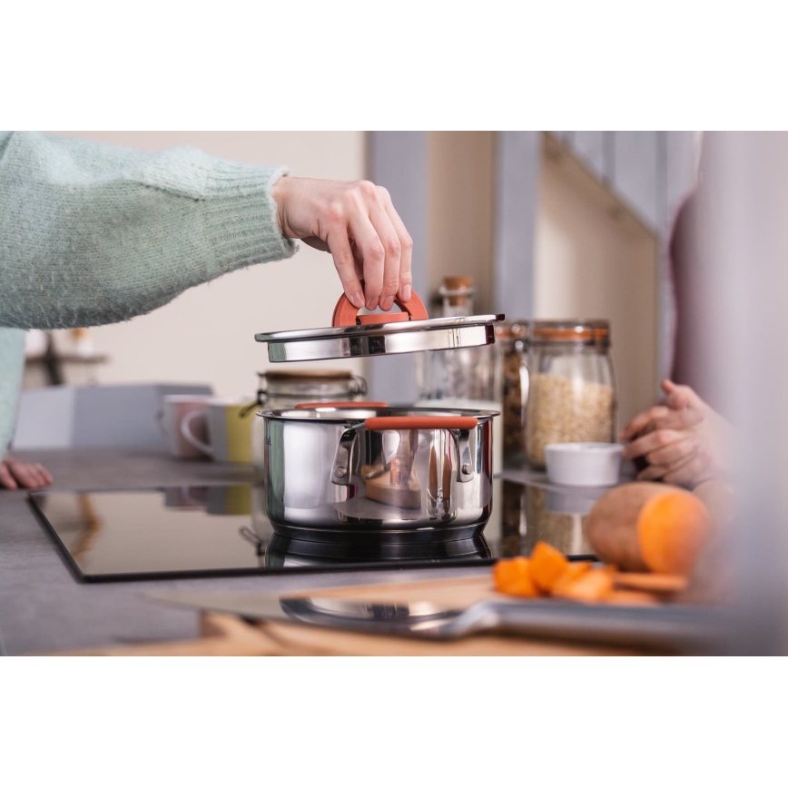 Tefal - Sæt med 6 gryder OPTI'SPACE