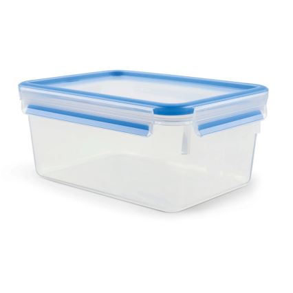 Tefal - Sæt med 6 stk. madbeholdere 0,8 l MASTER SEAL FRESH, blå