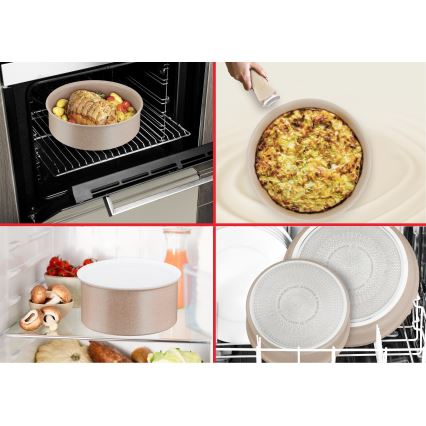 Tefal - Sæt med 8 pander INGENIO DELIGHT