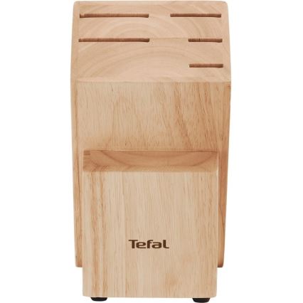 Tefal - Sæt med køkkenknive i knivblok ICE FORCE 6 stk.