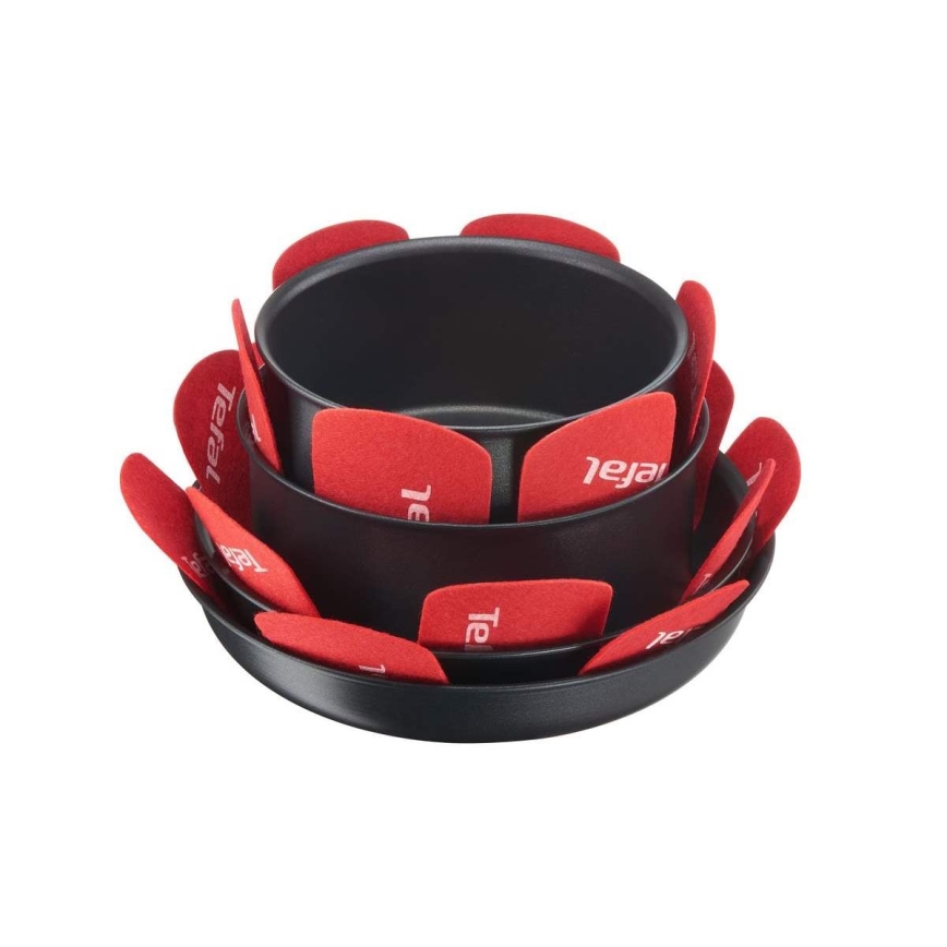 Tefal - Tallerkenopdelere 4 stk. INGENIO rød