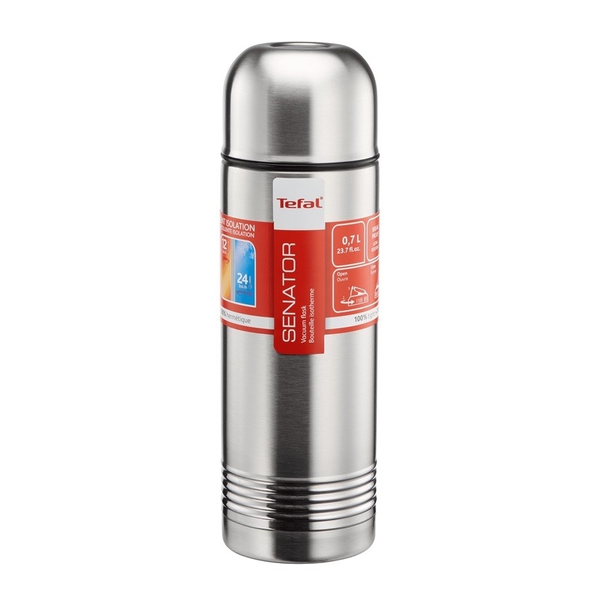 Tefal - Termokande med krus 0,7 l SENATOR rustfri