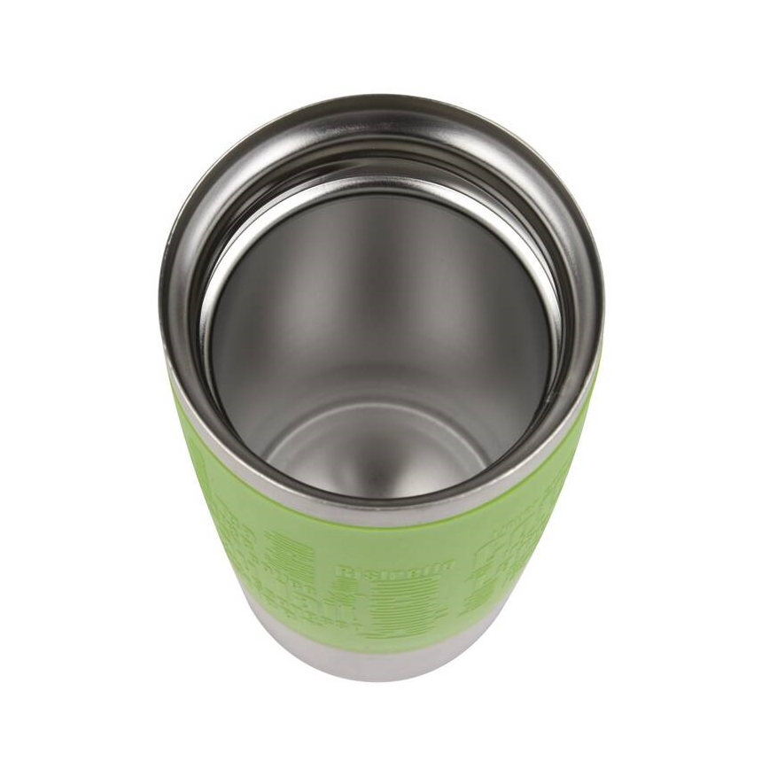 Tefal - Termokrus 360 ml TRAVEL MUG rustfri/grøn