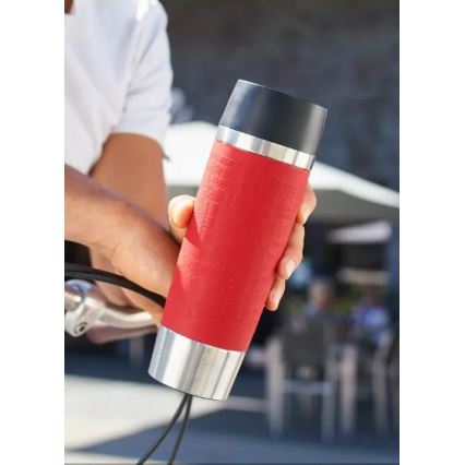 Tefal - Termokrus 500 ml TRAVEL MUG rustfri/rød