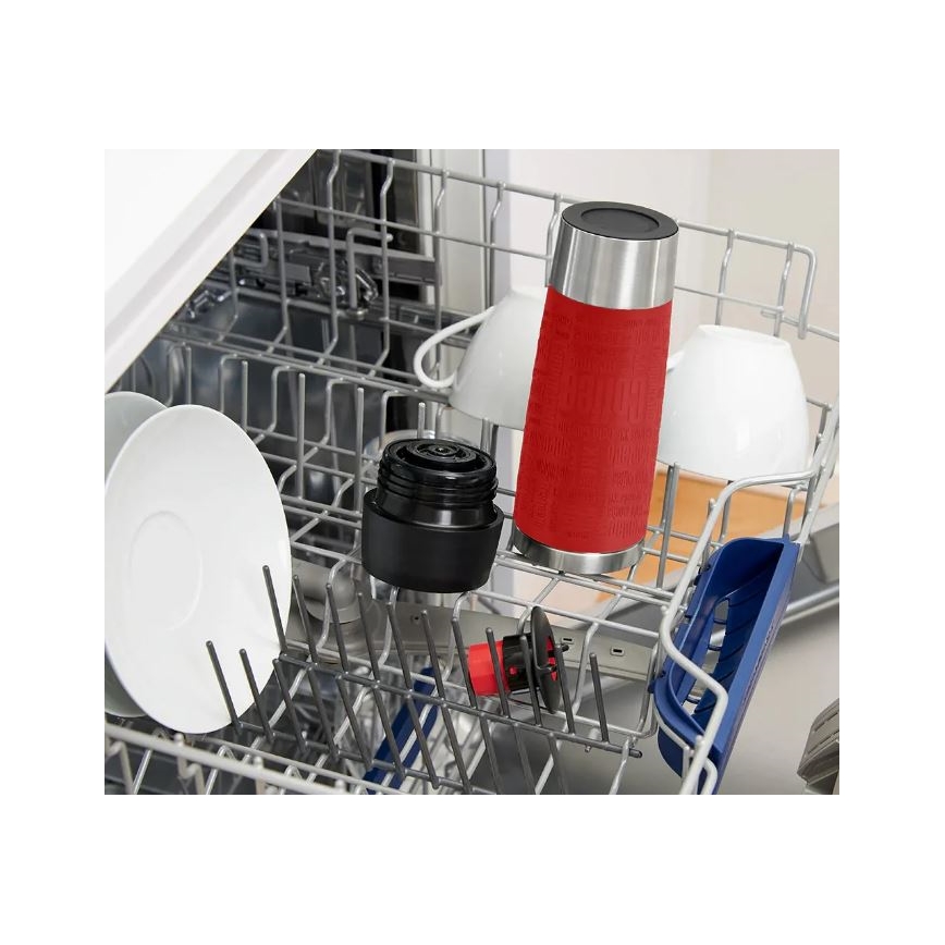 Tefal - Termokrus 500 ml TRAVEL MUG rustfri/rød