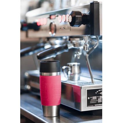 Tefal - Rejsekrus 360 ml TRAVEL MUG rustfrit stål/lyserød