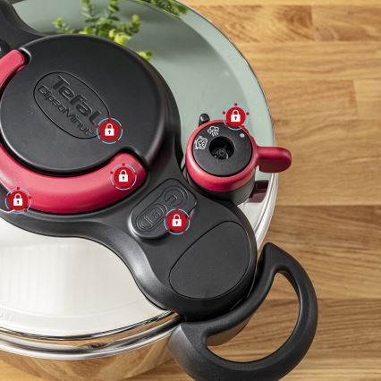 Tefal - Trykgryde 9 l CLIPSO MINUT EASY