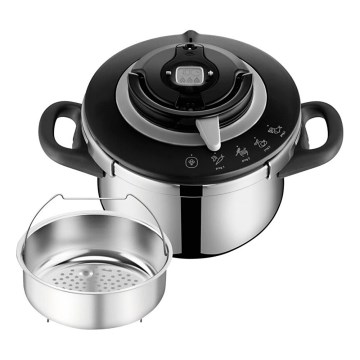 Tefal - Trykkoger 4,5 l CLIPSO+ CHEF rustfri