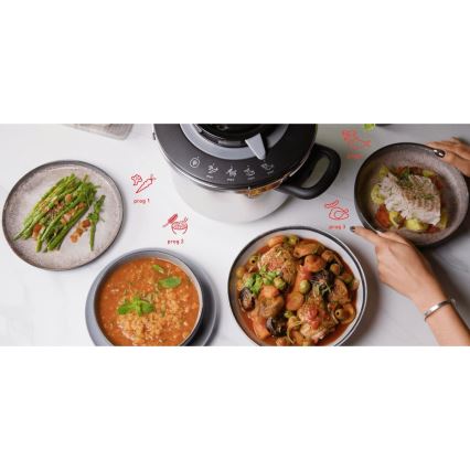 Tefal - Trykkoger 4,5 l CLIPSO+ CHEF rustfri