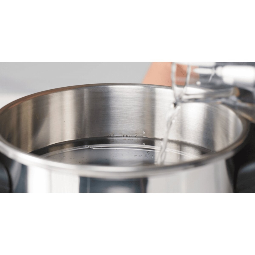Tefal - Trykkoger 4,5 l CLIPSO+ CHEF rustfri