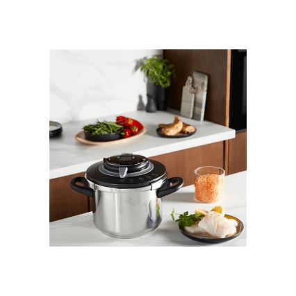 Tefal - Trykkoger 4,5 l CLIPSO+ CHEF rustfri