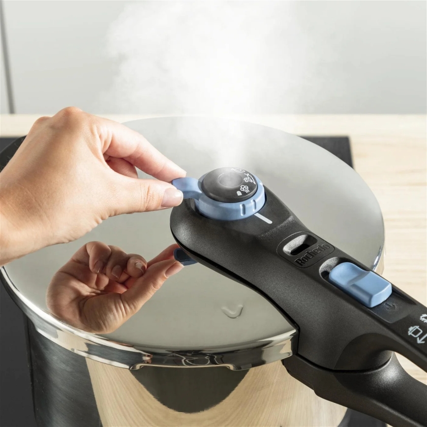 Tefal - Trykkoger 4 l SECURE TRENDY rustfri