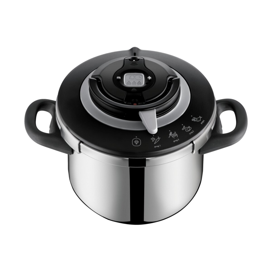 Tefal - Trykkoger 6 l CLIPSO+ CHEF i rustfrit stål