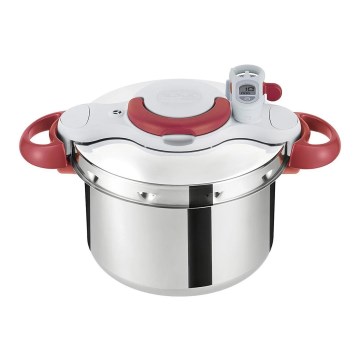 Tefal - Trykkoger 6 l CLIPSO MINUT PERFECT rustfri