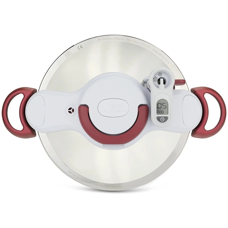 Tefal - Trykkoger 6 l CLIPSO MINUT PERFECT rustfri
