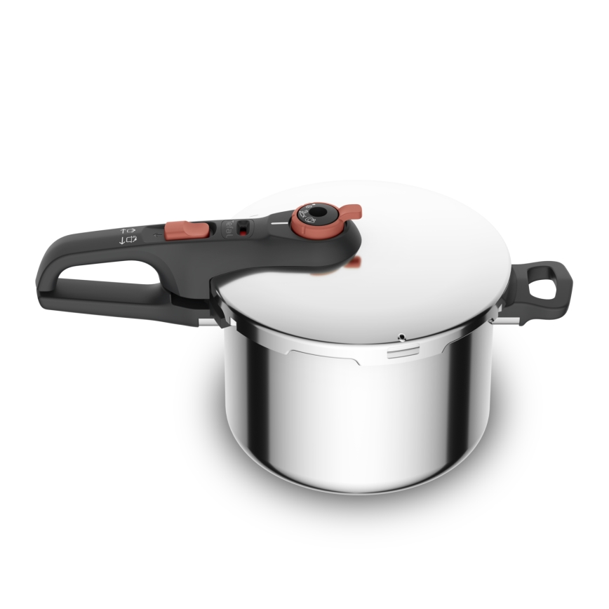 Tefal - Trykkoger 6 l SECURE TRENDY + 5-delers sæt INGENIO EMOTION
