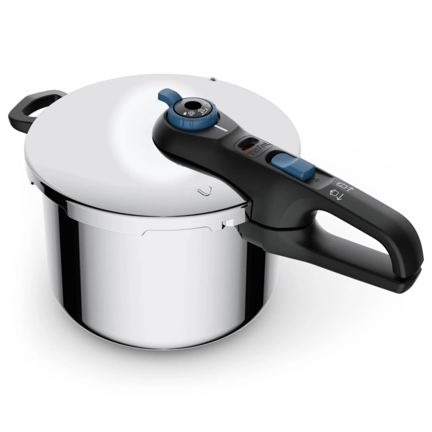 Tefal - Trykkoger 6 l SECURE TRENDY rustfri