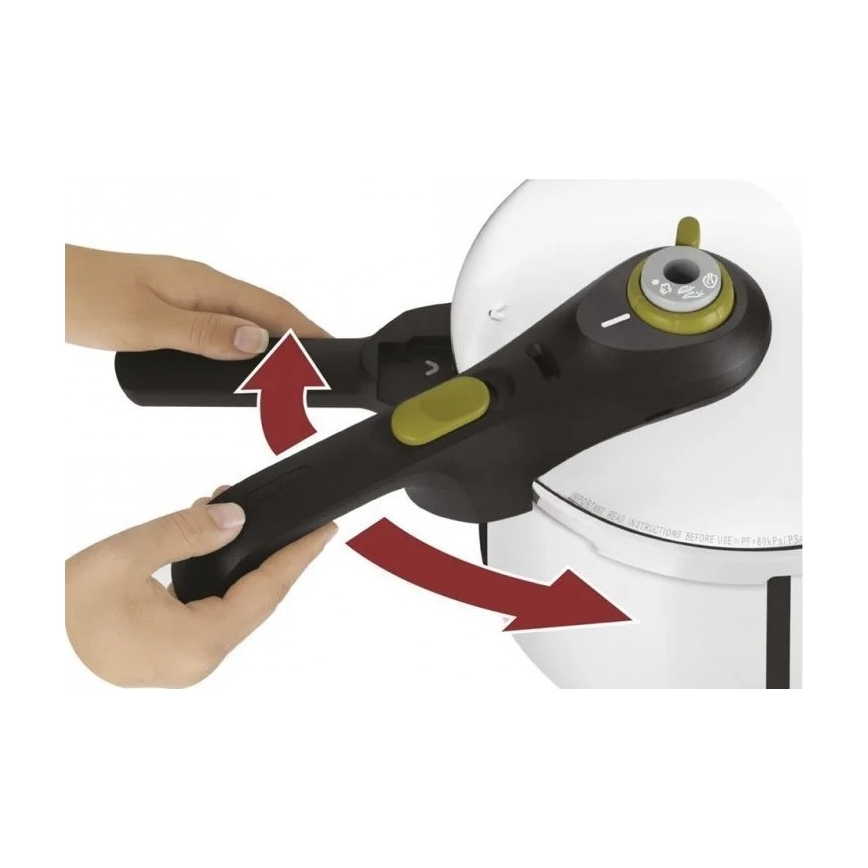 Tefal - Trykkoger 8 l SECURE 5 NEO rustfri