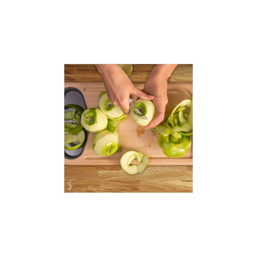 Tefal - Udskæringskniv rustfrit stål ICE FORCE 7 cm skinnende krom/sort