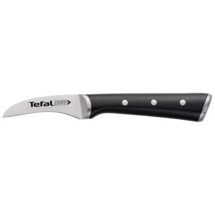 Tefal - Udskæringskniv rustfrit stål ICE FORCE 7 cm skinnende krom/sort